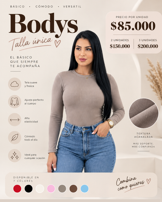 Body Manga Larga
